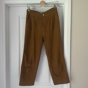 Mango trousers - camel colour - size 6